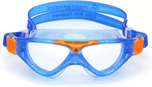Seal Kid 2 Swim Goggles - Ultimate Underwater Vision, Comfortable, Anti Scratch Lens, Hypoallergenic - Unisex Children, Clear Lens, Pink Frame in Kuwait
