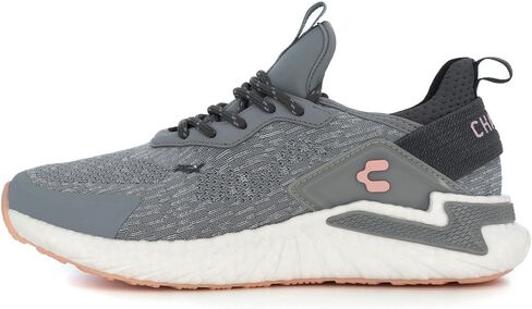 حذاء رياضي Charly Vigorate للسيدات (9، أسود/أحمر) in Kuwait