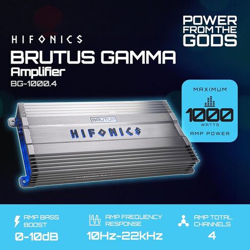 Hifonics BG-1900.1D Brutus Gamma BG Series Amp (Monoblock, 1,900 Watts Max, Super D-Class) in Saudi Arabia