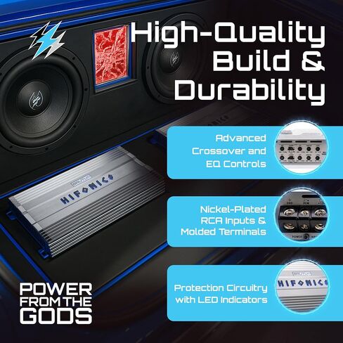 Hifonics BG-1900.1D Brutus Gamma BG Series Amp (Monoblock, 1,900 Watts Max, Super D-Class) in Saudi Arabia