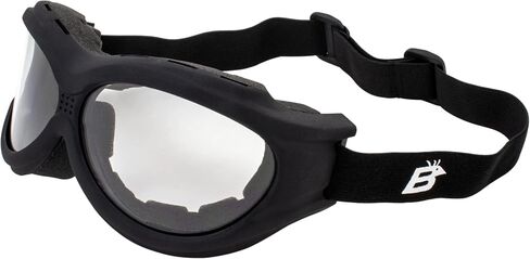 Birdz Eyewear - The Buzzard - Padded Motorcycle Riding Goggle Fits Over Glasses in Saudi Arabia