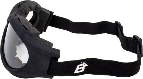 Birdz Eyewear - The Buzzard - Padded Motorcycle Riding Goggle Fits Over Glasses in Saudi Arabia