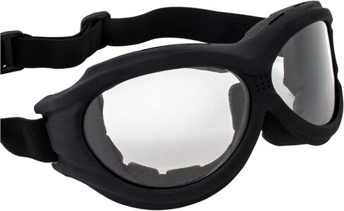 Birdz Eyewear - The Buzzard - Padded Motorcycle Riding Goggle Fits Over Glasses in Saudi Arabia