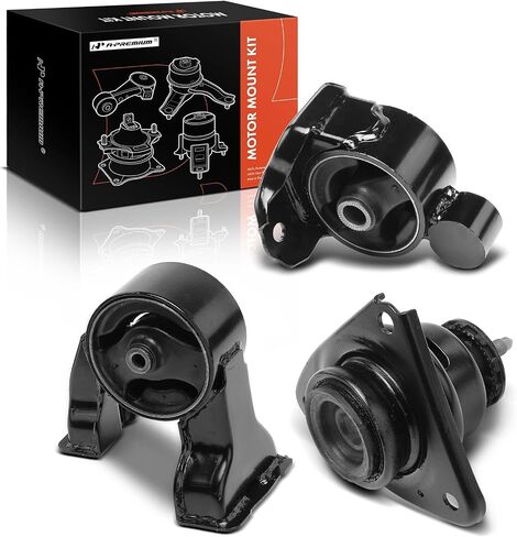A-Premium 4PCS Engine Motor Mount and Transmission Mount Set Compatible with Hyundai Elantra 2007-2012 L4 2.0L Hatchback, Automatic Transmission, Replace # 219102H150, 218100Q000 in Saudi Arabia