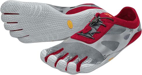 Vibram FiveFingers Men's KSO EVO, Grey/Red, 46 EU / 11.5-12 US in Saudi Arabia