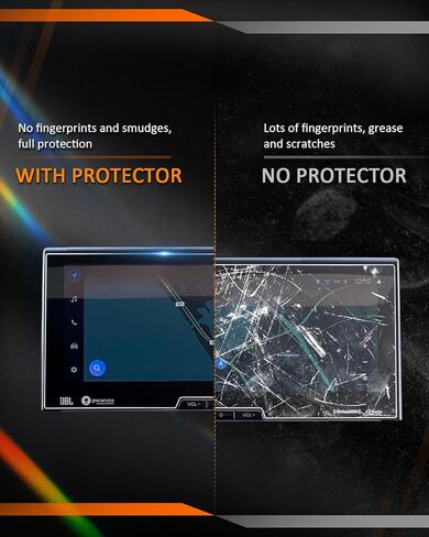 CDEFG Screen Protector for 2023 Subaru Solterra for Toyota bZ4X Accessories 2023+ Solterra (Limited/Touring)& bZ4X (XLE/Limited) Touch Screen Info Radio Display Cover (12.3 Inch Nano Film 2 PCS) in Kuwait