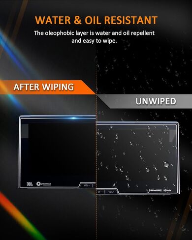 CDEFG Screen Protector for 2023 Subaru Solterra for Toyota bZ4X Accessories 2023+ Solterra (Limited/Touring)& bZ4X (XLE/Limited) Touch Screen Info Radio Display Cover (12.3 Inch Nano Film 2 PCS) in Kuwait