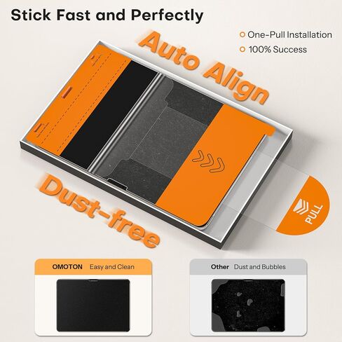 OMOTON [3 Pack] Screen Protector Compatible with iPad Mini 6 (6th Generation, 8.3 Inch) - Tempered Glass Compatible with iPad Mini 6th Generation 2021, High Definition/Apple Pencil Compatible in Kuwait