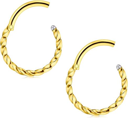 FECTAS الغضروف أقراط هوب الأنف خواتم اللولب Daith الزنمة القرط متمحور الفرس الجزء الشفاه الحاجز الدائري in Saudi Arabia