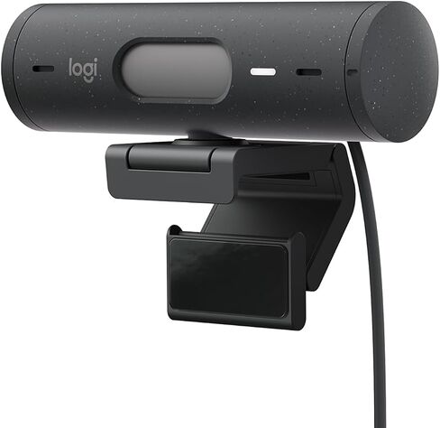 Logitech Brio 500 Webcam 4 MP 1920 x 1080 Pixels USB-C Graphite, W128163427 (1080 Pixels USB-C Graphite) in Saudi Arabia