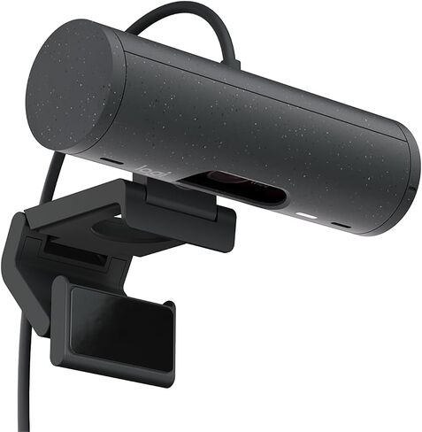Logitech Brio 500 Webcam 4 MP 1920 x 1080 Pixels USB-C Graphite, W128163427 (1080 Pixels USB-C Graphite) in Saudi Arabia