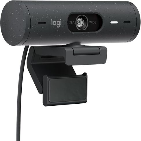 Logitech Brio 500 Webcam 4 MP 1920 x 1080 Pixels USB-C Graphite, W128163427 (1080 Pixels USB-C Graphite) in Saudi Arabia