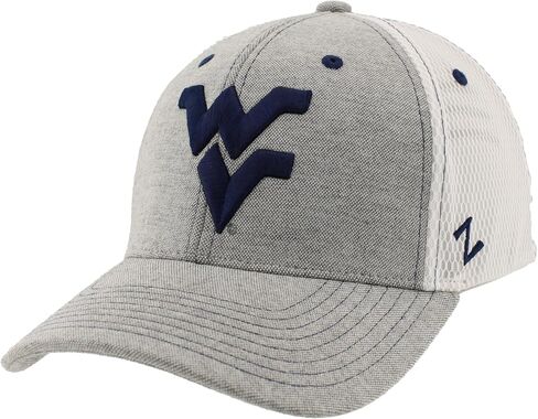 Zephyr Men's Standard NCAA Officially Licensed Hat Fitted Chaser Typhoon, Gray, Medium in Saudi Arabia