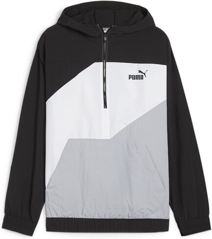 PUMA Men's Power Hooded 1/2 Zip Windbreaker in Saudi Arabia