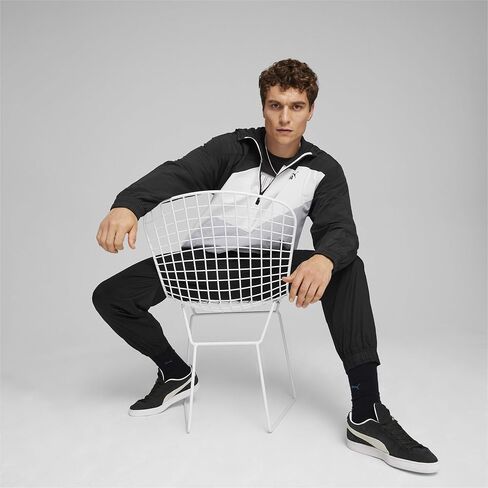 PUMA Men's Power Hooded 1/2 Zip Windbreaker in Saudi Arabia