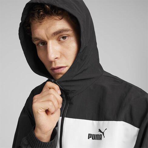 PUMA Men's Power Hooded 1/2 Zip Windbreaker in Saudi Arabia