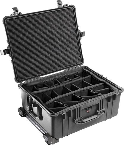 Pelican 1610 Case With Foam (Black), Model:1610-020-110 in Kuwait