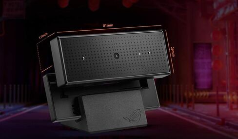 ASUS ROG Eye 1080P 60fps USB Webcam with Beamforming Microphone and Auto Exposure/Auto Focus Technology for PC or MacOS in Saudi Arabia