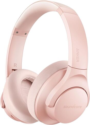 Soundcore Anker Life Q20 Hybrid Active Noise Cancelling Headphones, Wireless Over Ear Bluetooth Headphones with 40H Playtime, Hi-Res Audio, Deep Bass, Memory Foam Ear Cups and Headband (Renewed) in Saudi Arabia