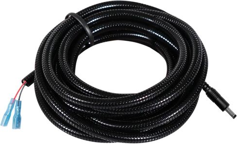 Durable Chew-Resistant Power Cable for Trail Cameras, Compatible with Tactacam Reveal X XB SK, Wise Eye,Covert Cameras, Snyper, etc. 4.0x1.7mm DC Plug to Alligator Clips, 79" in Saudi Arabia