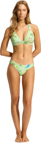 Seafolly Women's Loop Tie Side Hipster Bikini Bottom Swimsuit in Saudi Arabia