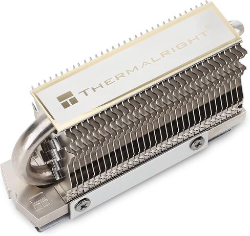 Thermalright HR-09 2280 PRO Black SSD heatsink, Double-Sided Heat Sink, with Thermal Silicone Pad for M.2 SSD PC and Computer,Desktop High Performance SSD Cooler in Saudi Arabia