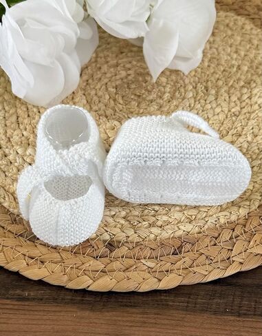 جوارب الأطفال المحبوكة أحذية رضعية من القطن الأول - مصنوعة في إسبانيا in Kuwait