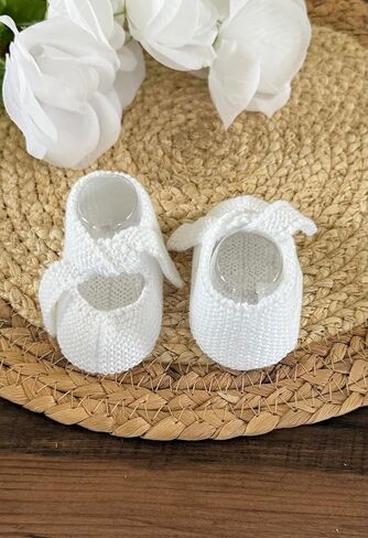 جوارب الأطفال المحبوكة أحذية رضعية من القطن الأول - مصنوعة في إسبانيا in Kuwait