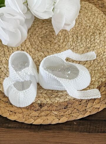 جوارب الأطفال المحبوكة أحذية رضعية من القطن الأول - مصنوعة في إسبانيا in Kuwait