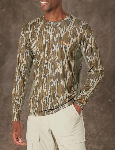 HUK Icon X Camo Long Sleeve Shirt |Performance Fishing Shirt in Saudi Arabia