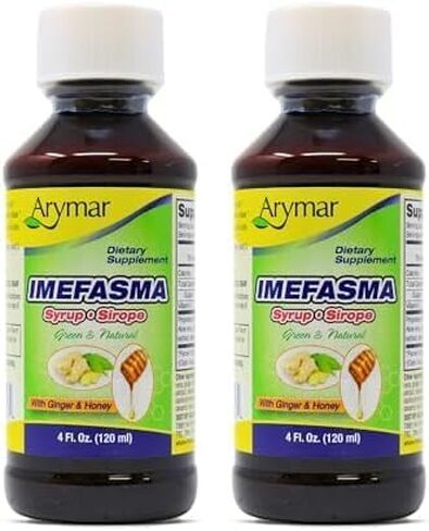 Imefasma Syrup, Helps Alleviate Cough, Honey & Ginger (4 Fl Oz/Pack of 1) in Kuwait