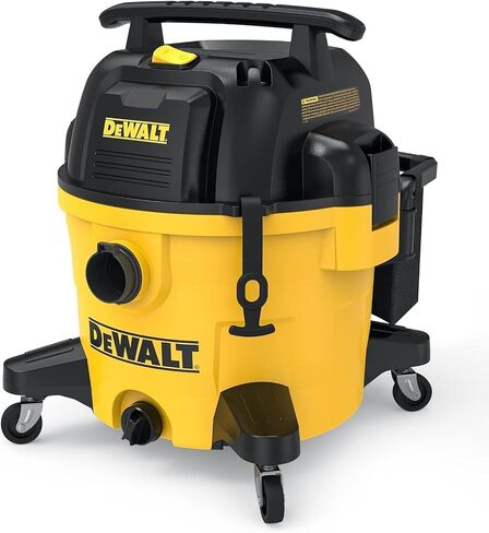 Dewalt 6 جالون متجر فراغ مبلل/جاف ، 4 ذروة HP الرطب/الجاف فاكة للمتجر ، فرع متجر مع وظيفة منفاخ ، أصفر+أسود in Saudi Arabia