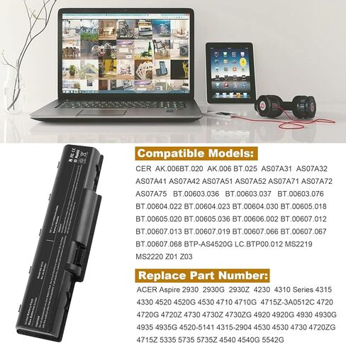 Fancy Buying Laptop Battery for Asus X551 X551C X551CA X551M X551MA Series A41 D550 0B110-00250100 A31N1319 A41N1308 in Saudi Arabia