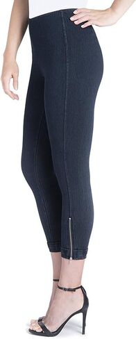 Lyssé Women's Misses Denim Cuffed Crop in Saudi Arabia
