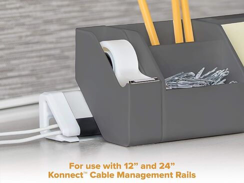 موزع أشرطة Bostitch Office Konnect مع شريط ممتاز أحادي الجانب، يلتصق بالمكتب، أسود (KT-TAPE-BLK) in Saudi Arabia