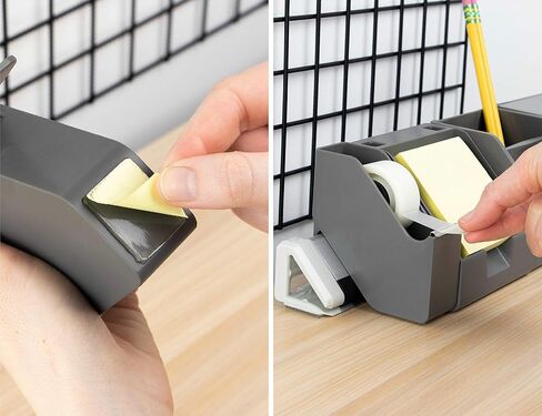 موزع أشرطة Bostitch Office Konnect مع شريط ممتاز أحادي الجانب، يلتصق بالمكتب، أسود (KT-TAPE-BLK) in Saudi Arabia