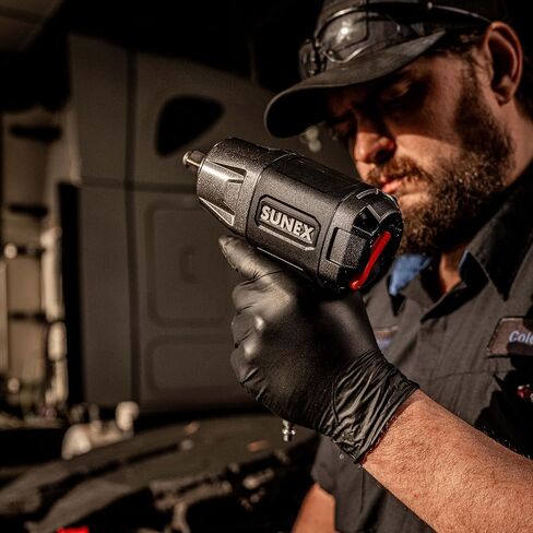 Sunex Long Barrel Air Hammer ، 2300 ضربة في الدقيقة ، 3.75 "Stroke ، .401" in Kuwait