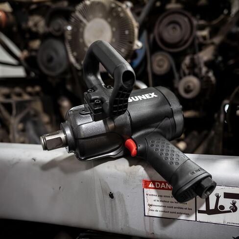 SUNEX Long Barrel Air Hammer, 2,300 blows per minute, 3.75" stroke, .401" universal chuck included in Saudi Arabia