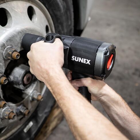 SUNEX Long Barrel Air Hammer, 2,300 blows per minute, 3.75" stroke, .401" universal chuck included in Saudi Arabia