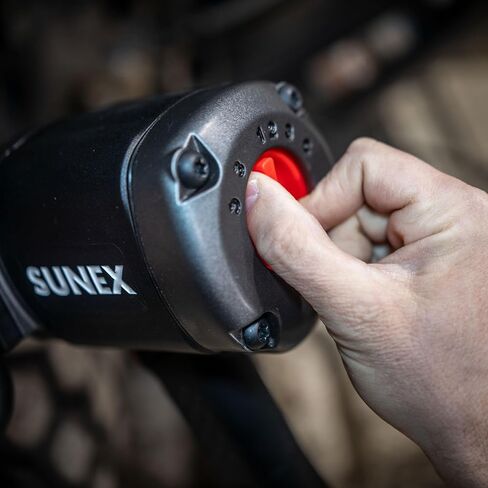 SUNEX Long Barrel Air Hammer, 2,300 blows per minute, 3.75" stroke, .401" universal chuck included in Saudi Arabia