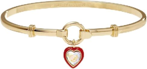 Alex and Ani AA737723SR,Crystal Heart and Epoxy Tension Bangle,Shiny Rose Gold,Blue, Bracelets in Saudi Arabia