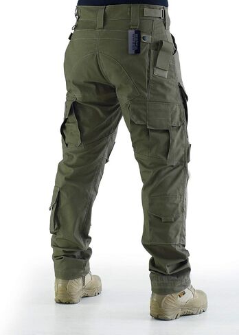 ZAPT Tactical Pants Molle Ripstop Combat Trousers Hunting Army Camo Multicam Black Pants for Men (Kangaroo, L) in Kuwait