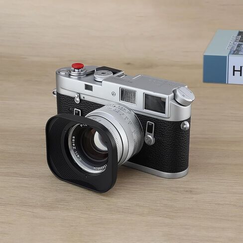 Haoge LH-ZV02P Lens Hood for Carl Zeiss Biogon T 2/35 35m m f2 ZM, C Biogon T 2.8/35 35mm f2.8 ZM, Planar T 2/50 50mm f2 ZM; Voigtlander NOKTON Classic 35mm f1.4 VM, 40mm f1.4 VM Hollow Out Designed in Saudi Arabia
