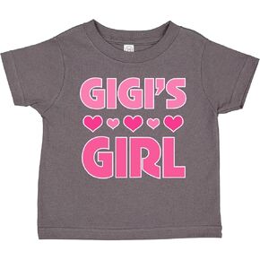 inktastic Gigi Girl Granddaughter Toddler T-Shirt