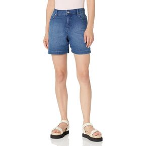 Gloria Vanderbilt Women's Amanda Basic Jean Short, Frisco, 14 Petite in Kuwait