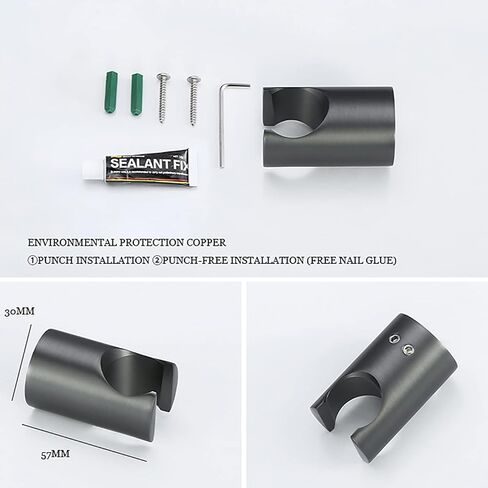 Handheld Bidet Sprayer 2 Spray Modes Baby Cloth Diaper Sprayer Single Cold Toilet Sprayer Wall Mounted Brass Handheld Sprayer Kit with Angle Valve,Brushed Gold（Blackcopper） in Kuwait