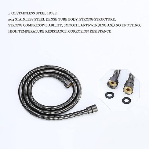 Handheld Bidet Sprayer 2 Spray Modes Baby Cloth Diaper Sprayer Single Cold Toilet Sprayer Wall Mounted Brass Handheld Sprayer Kit with Angle Valve,Brushed Gold（Blackcopper） in Kuwait