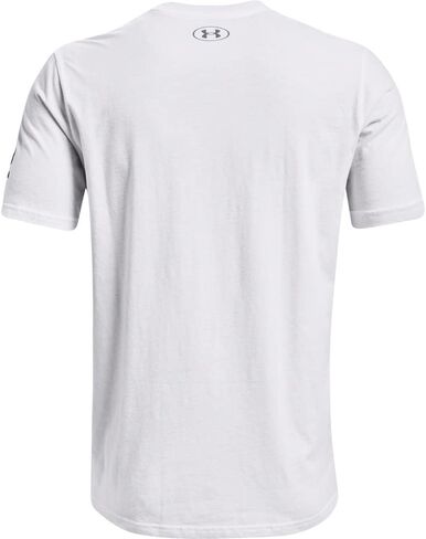 Under Armour Men's New Freedom Big Flag Logo T-Shirt (as1, Alpha, m, Regular, Regular, Red (600)/White, Medium) in Saudi Arabia