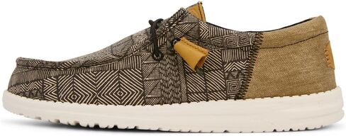 Hey Dude Wally Funk Batik Navy Size 12 | Men’s Shoes | Men's Slip-on Loafers | Comfortable & Light-Weight in Saudi Arabia