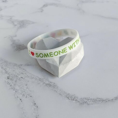 سوار التوعية بالتوحد 2-5 عبوات من الأساور السيليكون للجنسين مقاس البالغين in Kuwait